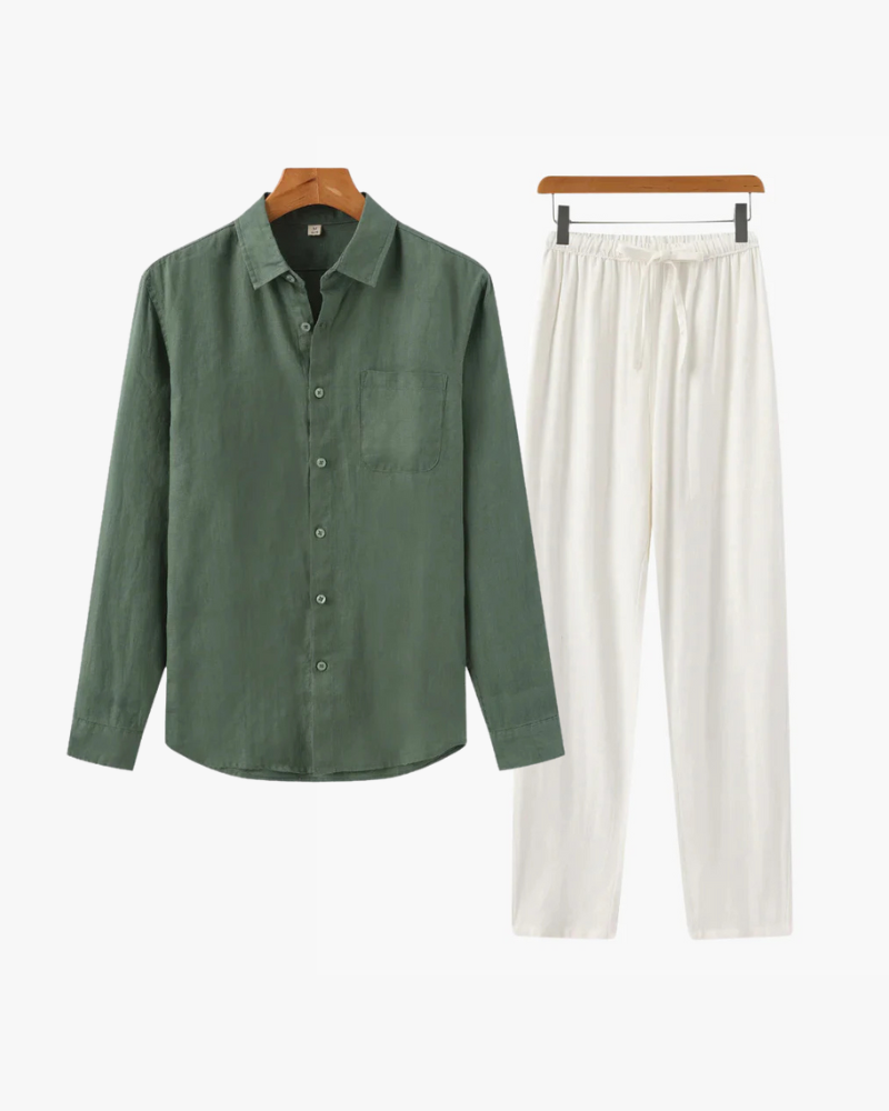 Old Money Linen Combo (Longsleeve)