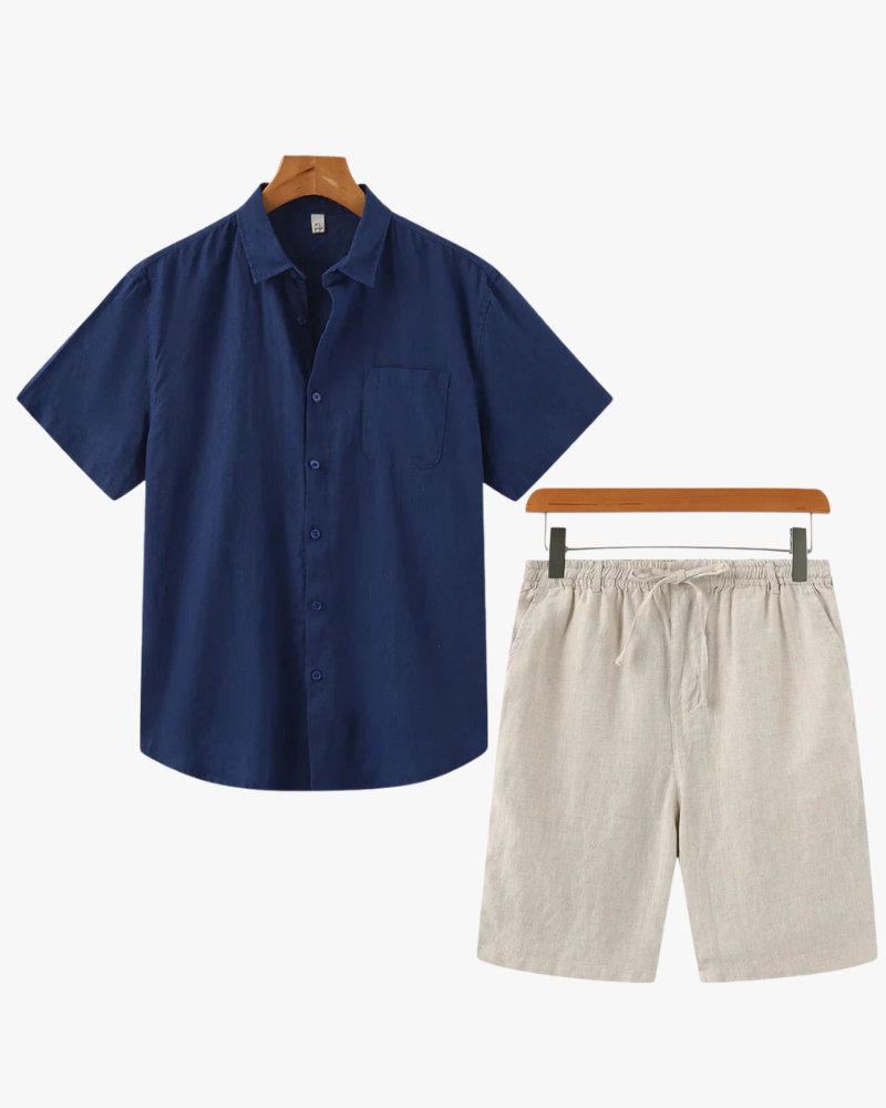 Old Money Linen Combo (Shorts)