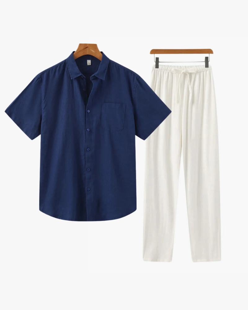 Old Money Linen Combo (Shortsleeve)