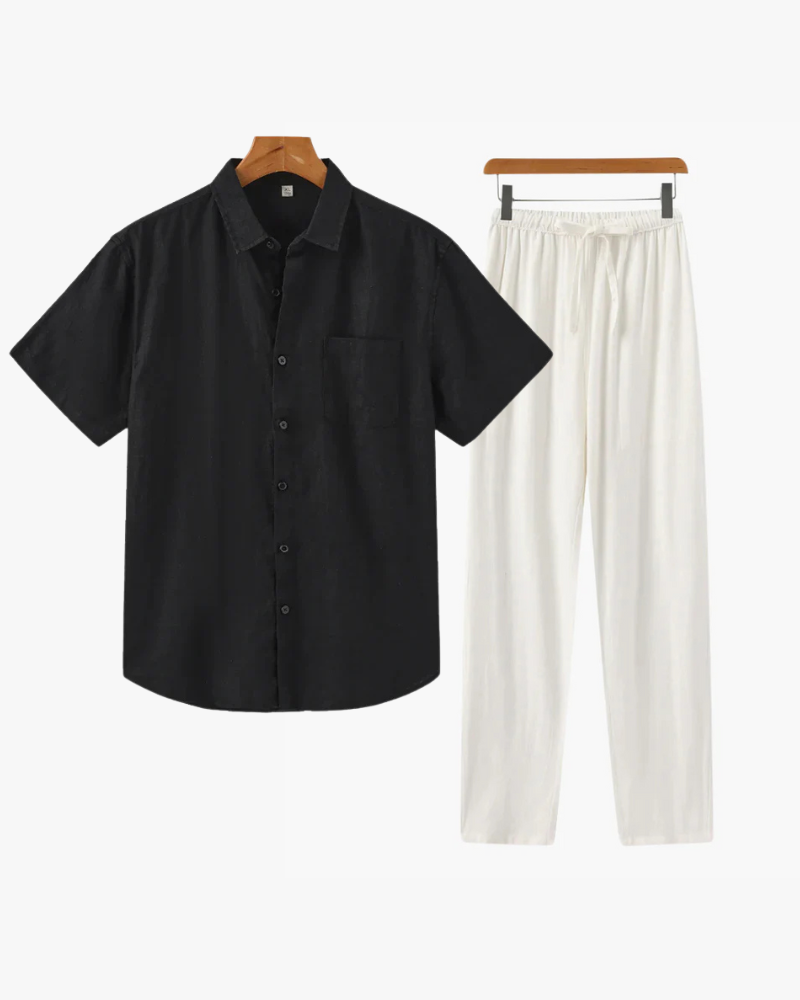 Old Money Linen Combo (Shortsleeve)